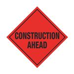 Construction Ahead Roll-Up Sign